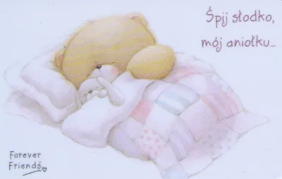 Karta kredytowa - Śpij słodko mój aniołku