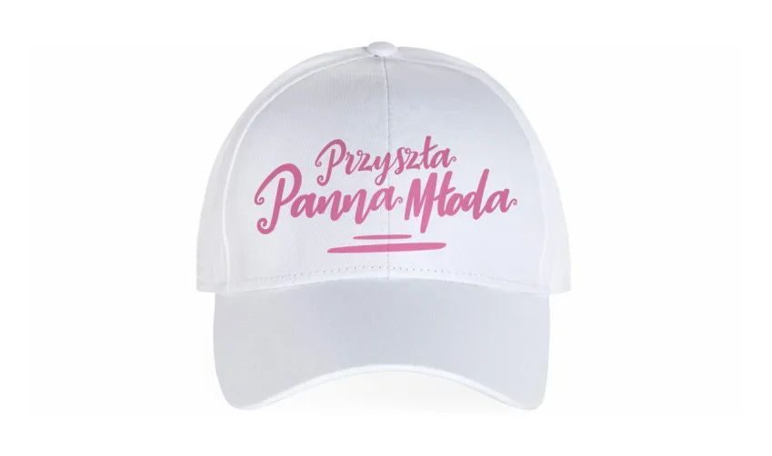 Czapka biała - Przyszła Panna Młoda