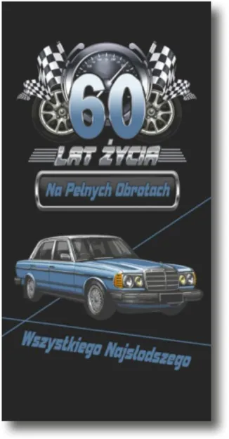 Czekolada - 60 lat życia na pełnych obrotach. Wszystkiego najsłodszego.
