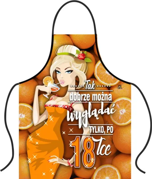Fartuszek  - Tak dobrze można wyglądać tylko po 18-tce