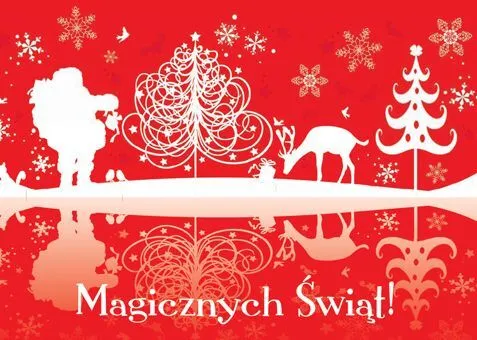 Karnet Kukartka PP - Magicznych Świąt