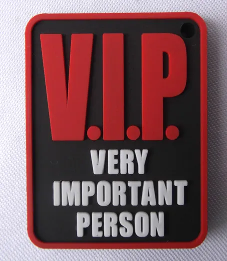 Brelok gumowy - VIP Very important person
