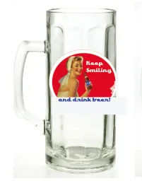 Kufel - Keep smiling and drink beer - Uśmiechnij się i pij piwo