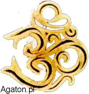 Amulet 21 - OM + rzemyk - gratis!