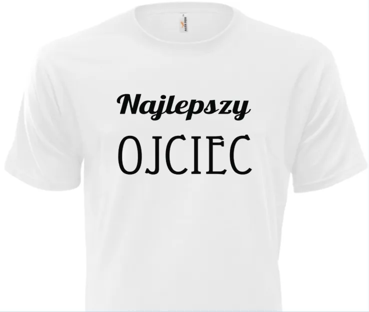 Koszulka biala - Najlepszy Ojciec