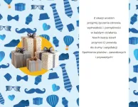 Karnet z wymiennnymi cyframi - To są Twoje Urodziny - 2