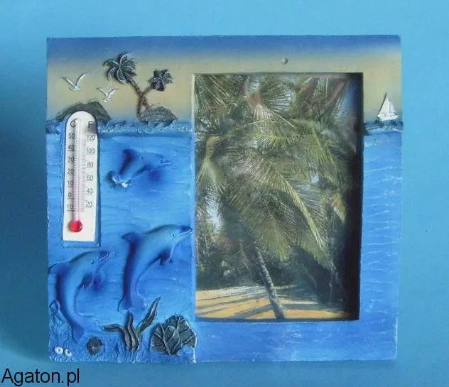Ramka na zdjęcie 5 x7,5 cm z termometrem