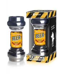 Strong Man, szklanka sztanga - Ice cold beer