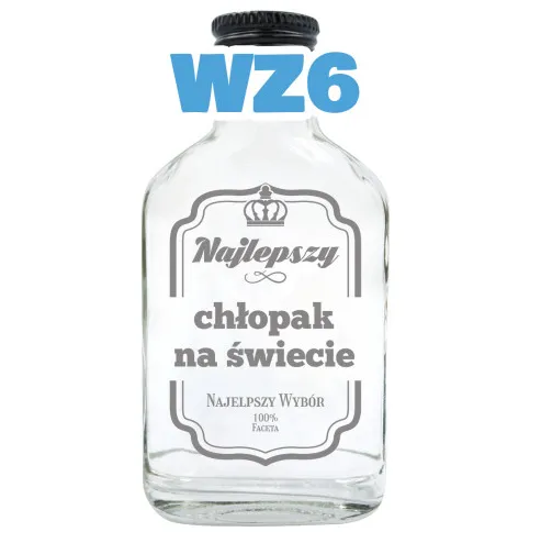 Butelka (100 ml) z grawerem - Najlepszy Chłopak na świecie