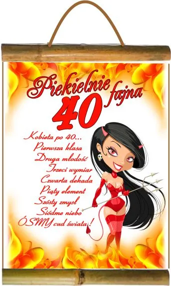 Dyplom z bambusem - Piekielnie fajna 40