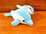 Delfiny pluszowe - Duże (niebieske)
