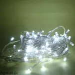 Lampki świąteczne, diodowe - kolor biały - 4