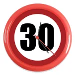 Zegar okrągły - 30 urodziny / rocznica - 5