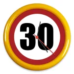 Zegar okrągły - 30 urodziny / rocznica - 2