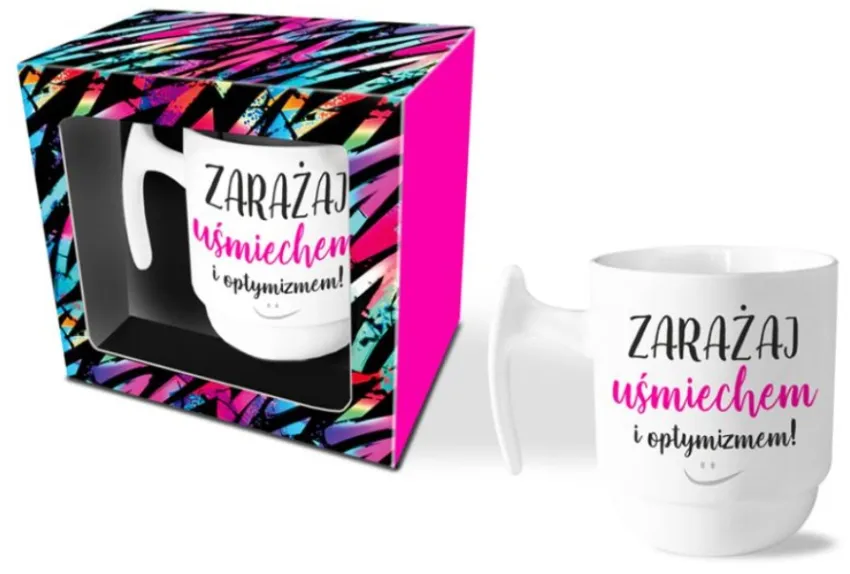 Kubek Joy - Zarażaj uśmiechem i optymizmem