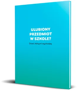 Brulion A4 kratka, 96 kartek - Ulubiony przedmiot w szkole? Drzwi, którymi wychodzę