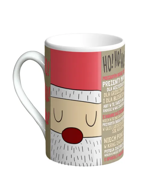 Kubek premium - Ho! Ho! Ho! Prezentów niosę sto!