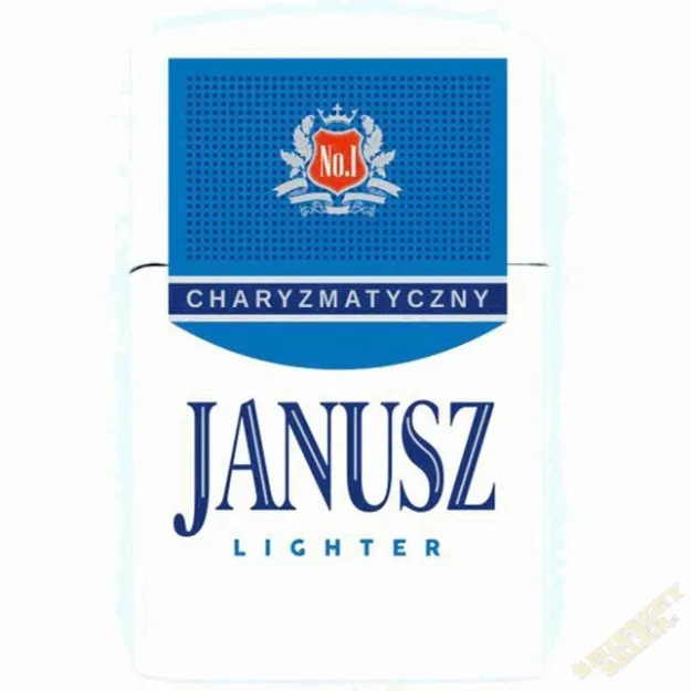 Zapalniczka z imieniem - Charyzmatyczny Janusz