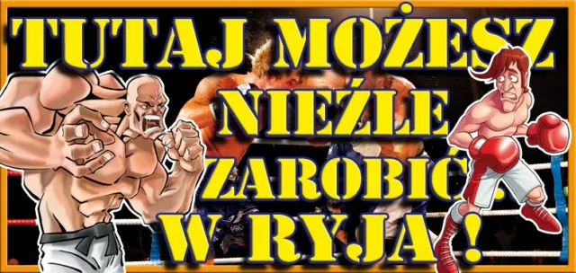Tabliczka 3D - Tu możesz nieźle zarobić w ryja!