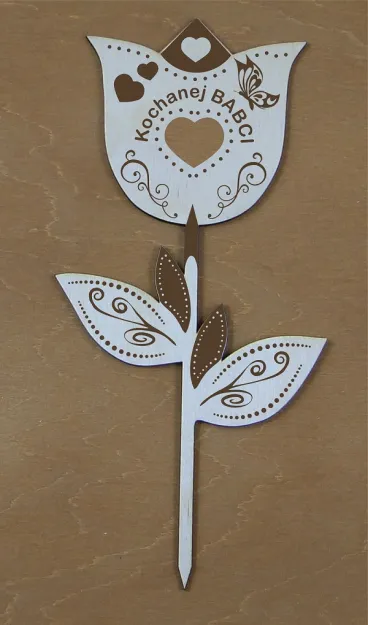 Kwiat - Kochanej Babci (tulipan)
