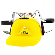 Kask piwny żółty - Super Tata