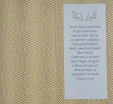 Karnet - W dniu ślubu - 2