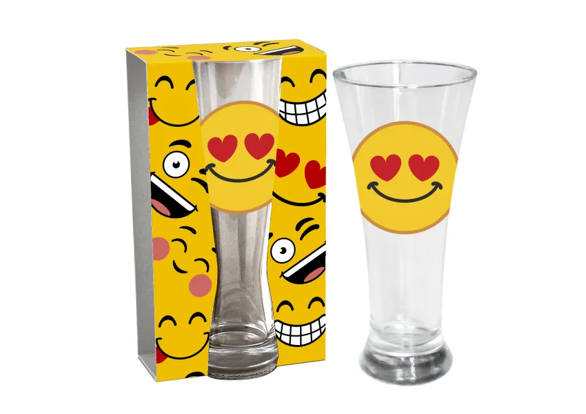 Szklanka Emotki - Serca