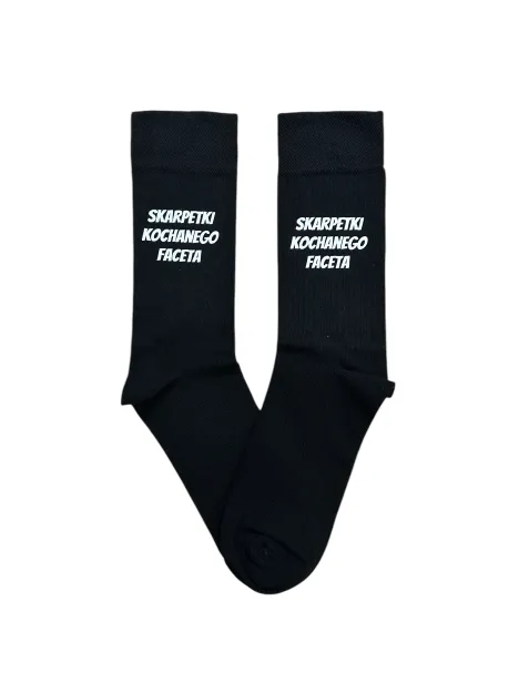 Skarpetki czarne - Kochanego Faceta
