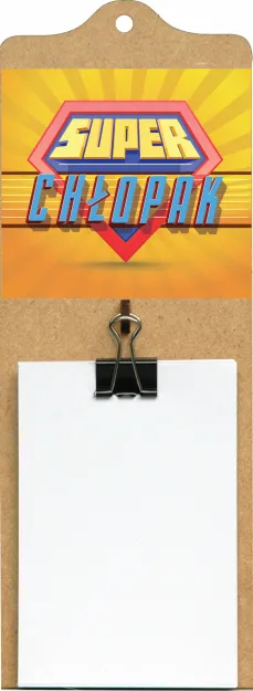 Notes na desce - Super chłopak