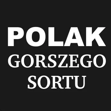 Koszulka - Polak gorszego sortu