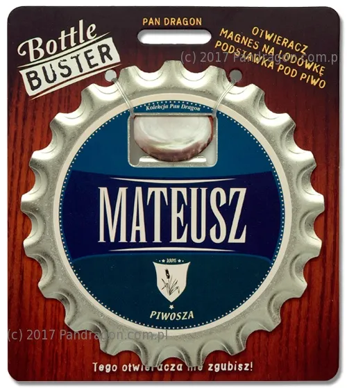 Otwieracz, podstawka, magnes 3w1 - Mateusz