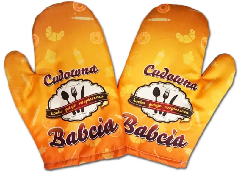 Rękawica kuchenna - Cudowna Babcia kocha, gotuje, rozpieszcza
