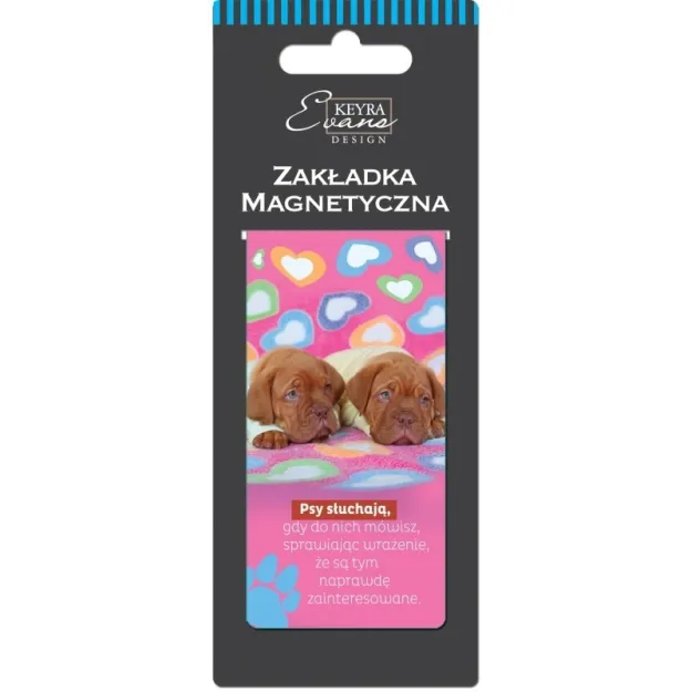 Zakładka magnetyczna do książki - Psy słuchają, gdy do nich mówisz...