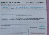 Karnet + mandat - Szanowny Pan przekroczył właśnie 18 - 2