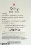 RYBY - Szczęśliwy kamień zodiaku - AMETYST - 2
