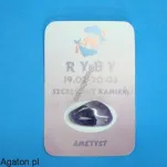 RYBY - Szczęśliwy kamień zodiaku - AMETYST - 3
