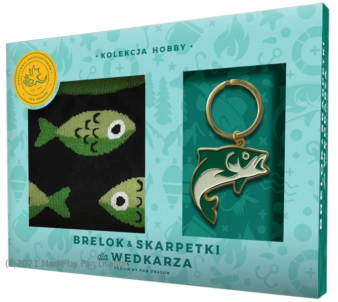 Skarpety + brelok - Dla Wędkarza