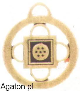Amulet 38 - Yantra SHAMBALA + rzemyk - gratis!