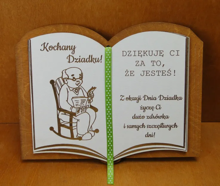 Księga okolicznościowa - Kochany Dziadku