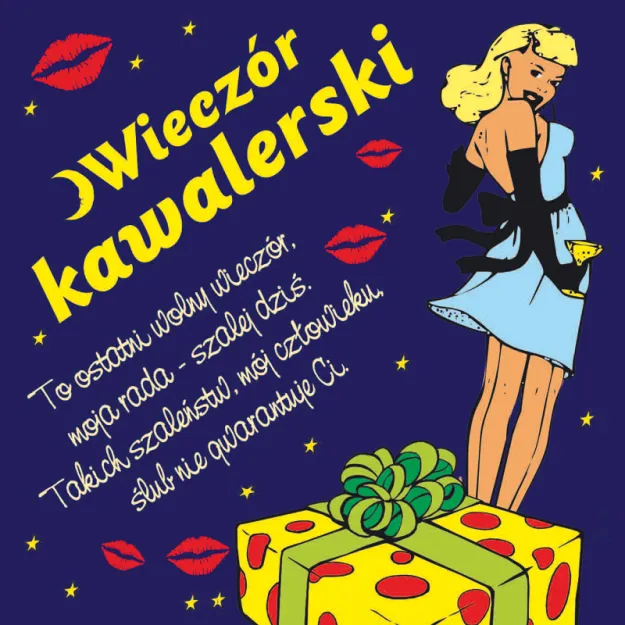 Podkładka magnetyczna - Wieczór Kawalerski. To ostatni wolny wieczór...