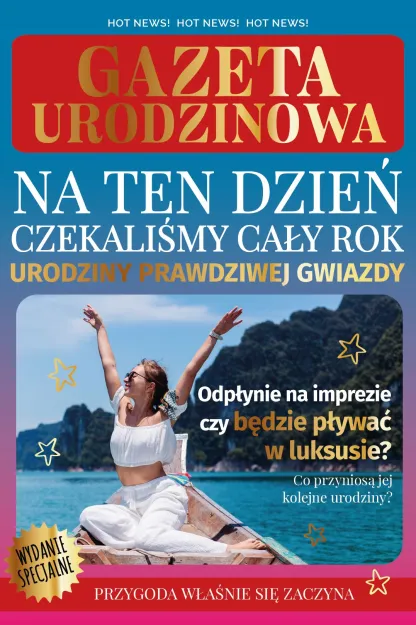 Karnet AS - Gazeta urodzinowa. Odpłynie na imprezie czy będzie pływać w luksusie?