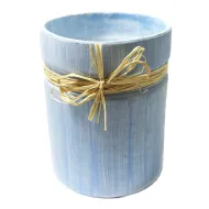 Pojemnik ceramiczny - Walec (niebieski)