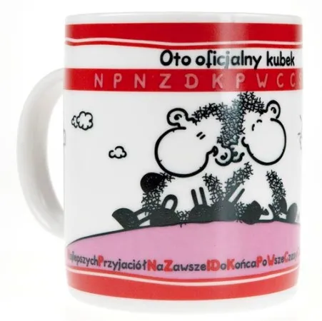 Kubek Sheepworld - Oto oficjalny kubek najlepszych przyjaciół na zawsze do końca  ...