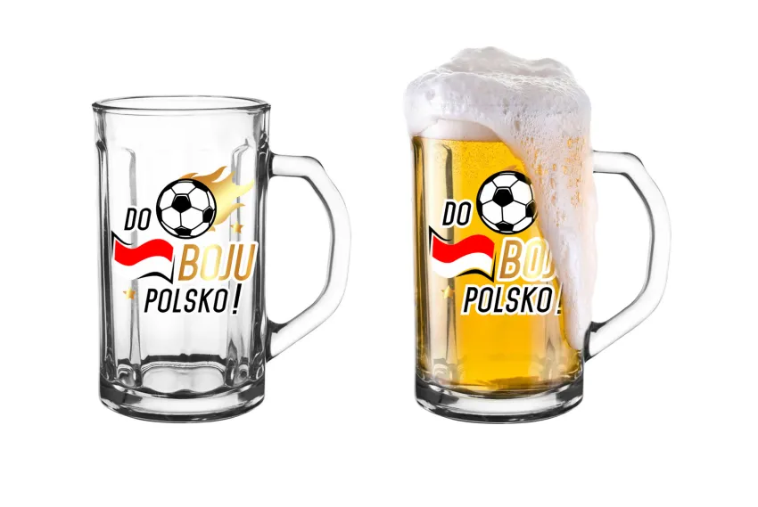 Kufel szklany - Do boju Polsko!