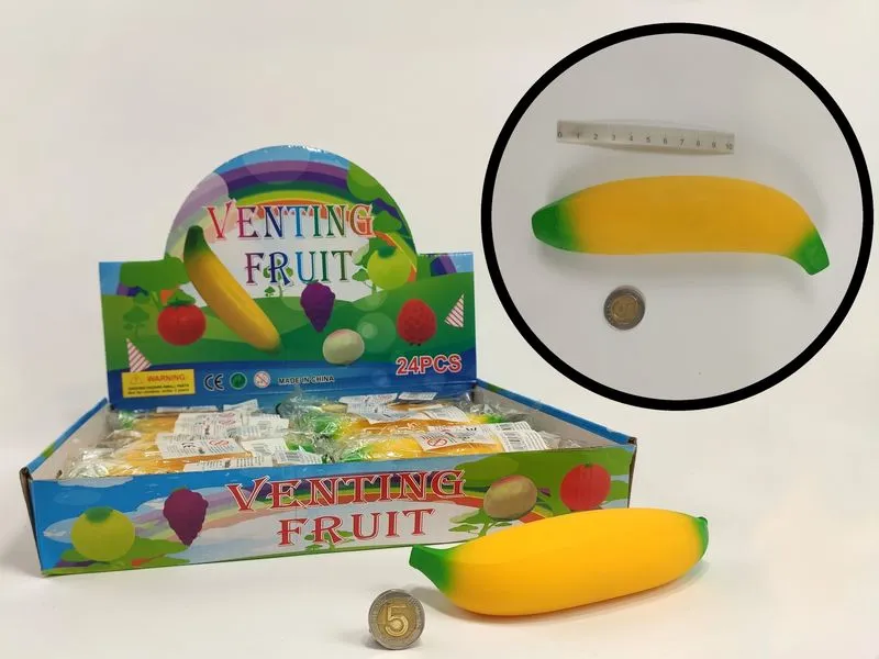 Antystresowy banan do ściskania