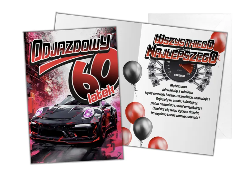 Karnet B6 - Odjazdowy 60 latek