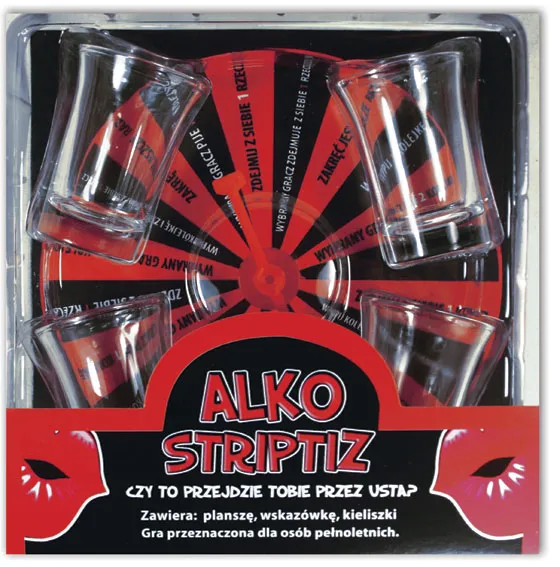 Gra towarzyska - Alko striptiz