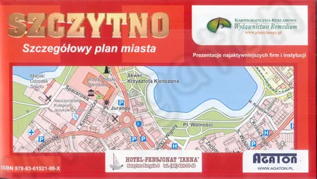 Szczytno - Mapa - plan miasta