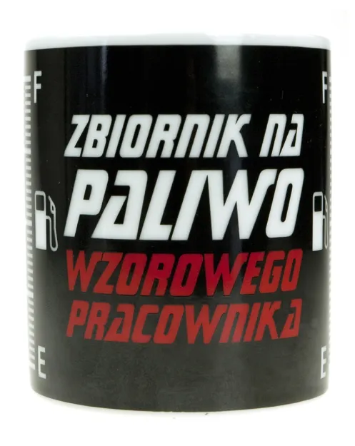 Kubek Kukartka - zbiornik na paliwo - wzorowego pracownika