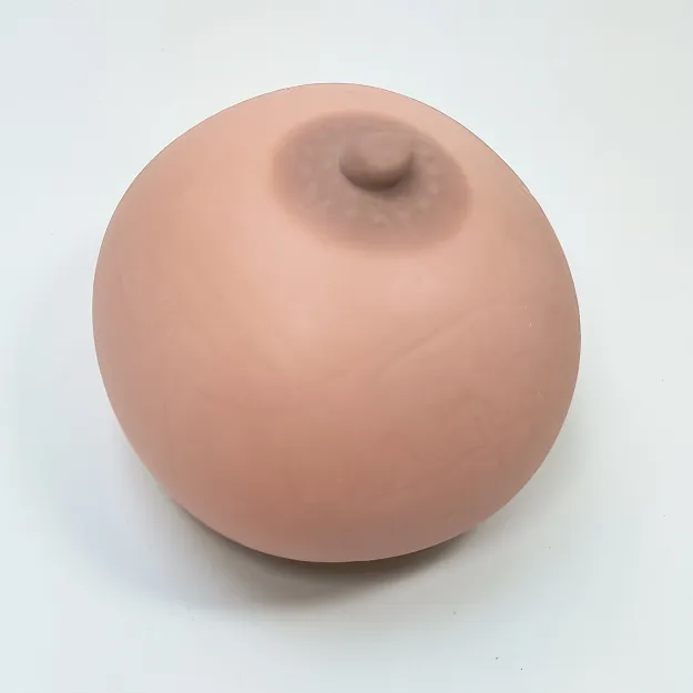 Pierś żelowa, antystresowa - duża - średnica ok. 9 cm